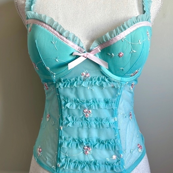 Fairy Floral Mesh Bustier - Picture 3 of 6